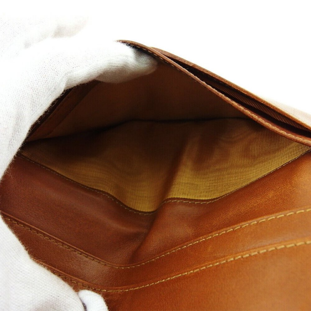 GUCCI Long Wallet Double G Leather Authentic - Picture 8 of 11